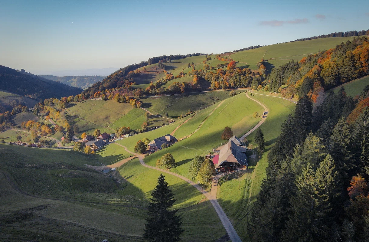 Schwarzwald Münstertal im Herbst